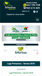 Mobile Screenshot of infortisapadel.com